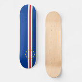 Skateboard Drapeau du Cap-Vert (Recto)