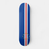 Skateboard Drapeau du Cap-Vert (Recto)