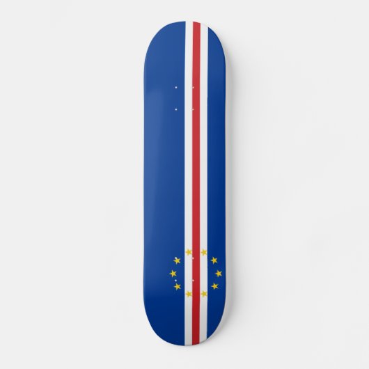 Skateboard Drapeau du Cap-Vert (Recto)
