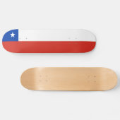 Skateboard Drapeau du Chili (Horz)