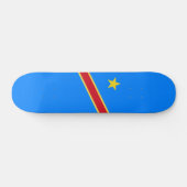 Skateboard Drapeau du Congo (Horz)