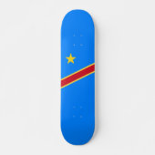 Skateboard Drapeau du Congo (Devant)