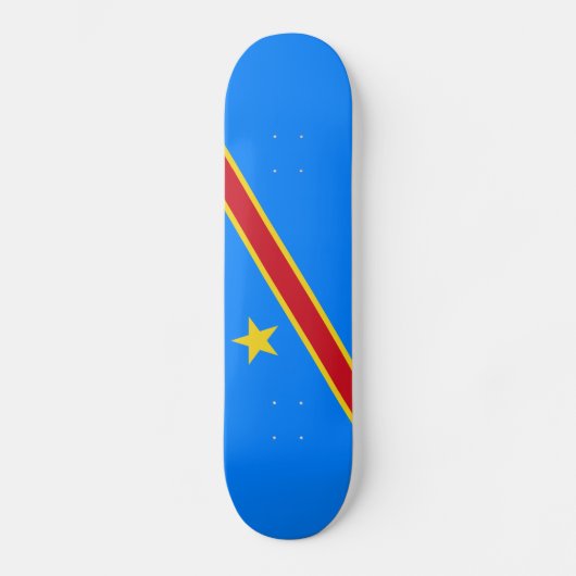 Skateboard Drapeau du Congo Kinshasa (Recto)