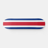Skateboard Drapeau du Costa Rica (Horz)