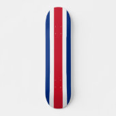Skateboard Drapeau du Costa Rica (Devant)