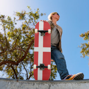 Skateboard Drapeau du Danemark