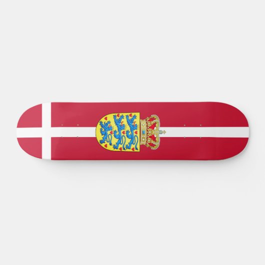 Skateboard Drapeau du Danemark (Horz)