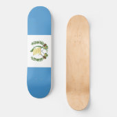 Skateboard Drapeau du Guatemala (Recto)
