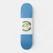 Skateboard Drapeau du Guatemala (Recto)