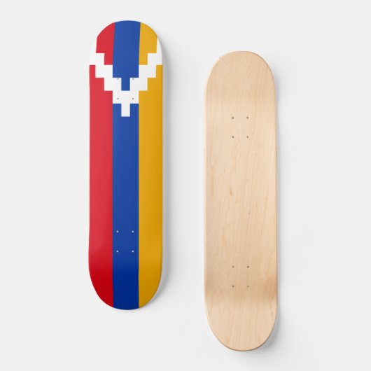 Skateboard Drapeau du Haut-Karabakh (Recto)