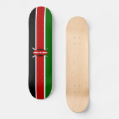 Skateboard Drapeau du Kenya (Recto)