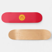 Skateboard Drapeau du Kirghizistan (Horz)