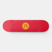 Skateboard Drapeau du Kirghizistan (Horz)
