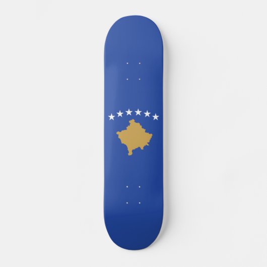 Skateboard Drapeau du Kosovo (Recto)