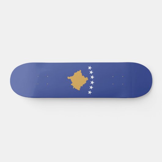 Skateboard drapeau du Kosovo (Horz)