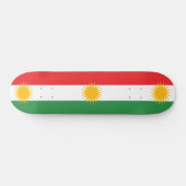 Skateboard Drapeau du Kurdistan (Horz)