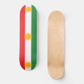 Skateboard Drapeau du Kurdistan (Recto)