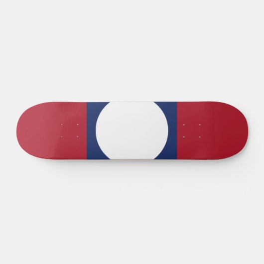 Skateboard Drapeau du Laos (Horz)