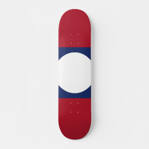 Skateboard Drapeau du Laos