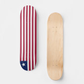 Skateboard Drapeau du Libéria (Recto)