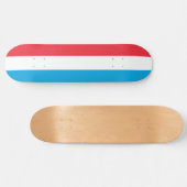 Skateboard Drapeau du Luxembourg (Horz)