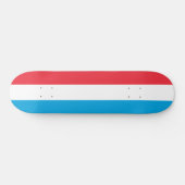 Skateboard Drapeau du Luxembourg (Horz)