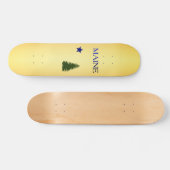 Skateboard Drapeau du Maine (1901) (Horz)