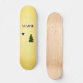 Skateboard Drapeau du Maine (1901) (Recto)