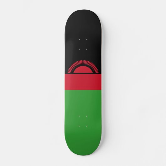 Skateboard Drapeau du Malawi (Recto)