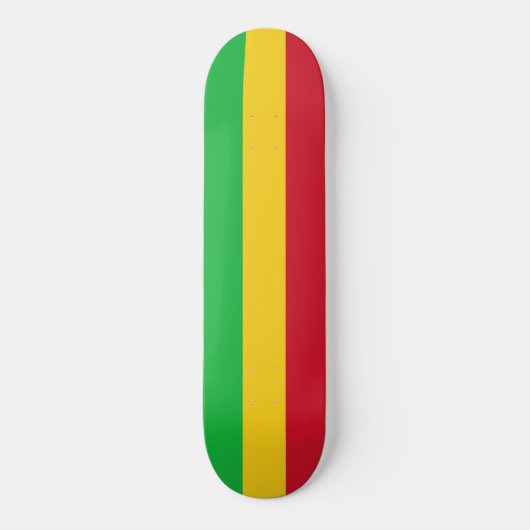 Skateboard Drapeau du Mali (Recto)