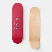 Skateboard Drapeau du Manitoba (Recto)