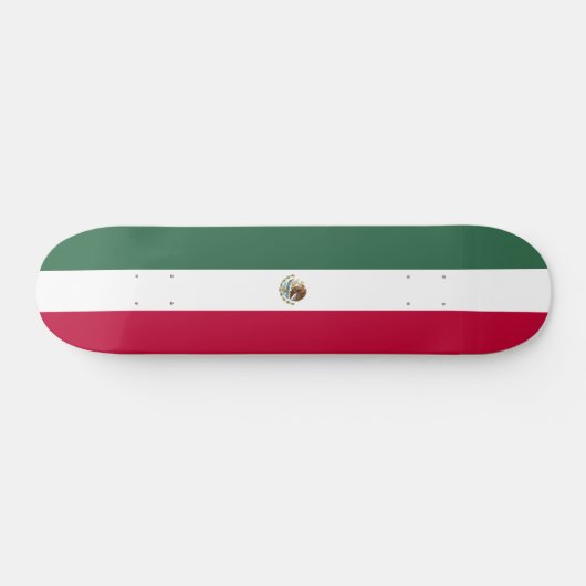 Skateboard Drapeau du Mexique (Horz)