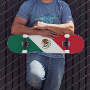 Skateboard Drapeau du Mexique