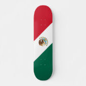 Skateboard Drapeau du Mexique (Devant)