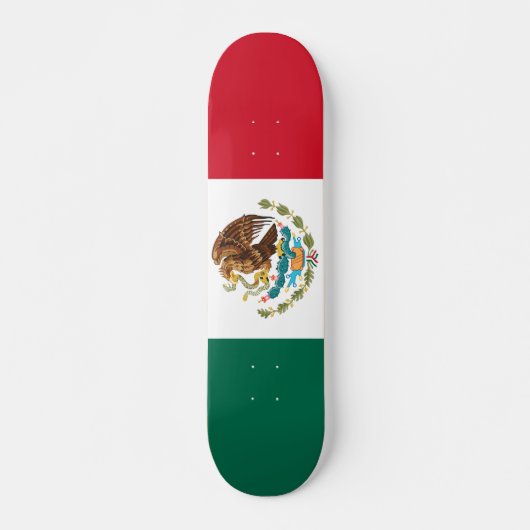 Skateboard Drapeau du Mexique (Devant)