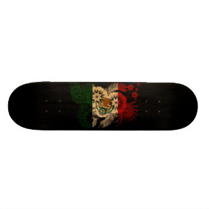Skateboard Drapeau du Mexique