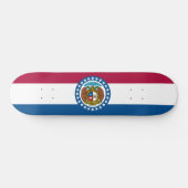 Skateboard Drapeau du Missouri (Horz)