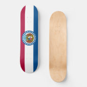 Skateboard Drapeau du Missouri (Recto)