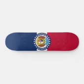 Skateboard Drapeau du Missouri (Horz)