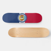 Skateboard Drapeau du Missouri (Horz)