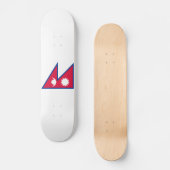 Skateboard Drapeau du Népal (Recto)
