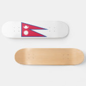 Skateboard Drapeau du Népal (Horz)