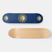 Skateboard Drapeau du New Hampshire (Horz)
