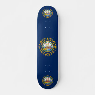 Skateboard Drapeau du New Hampshire