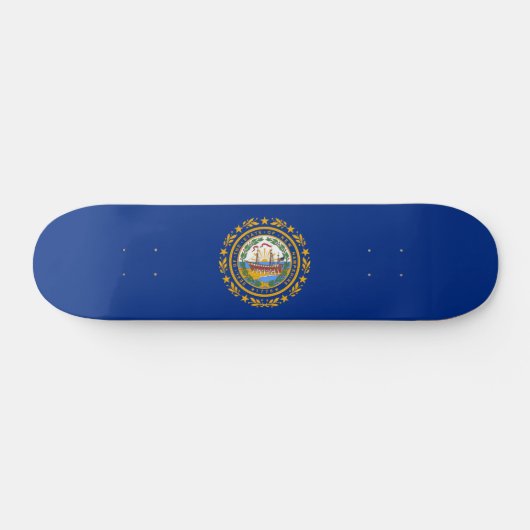 Skateboard Drapeau du New Hampshire (Horz)