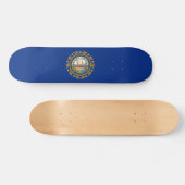 Skateboard Drapeau du New Hampshire (Horz)