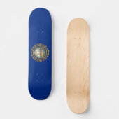 Skateboard Drapeau du New Hampshire (Recto)