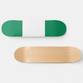 Skateboard Drapeau du Nigeria (Horz)