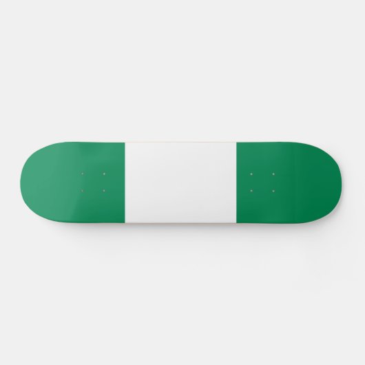 Skateboard Drapeau du Nigeria (Horz)