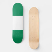 Skateboard Drapeau du Nigeria (Recto)